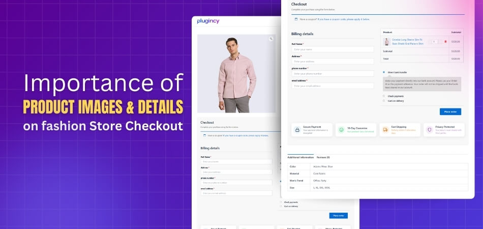 How Do Product Images and Details Affect Fashion Store Checkout