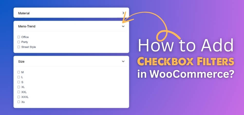 How to Add Checkbox Filters in WooCommerce