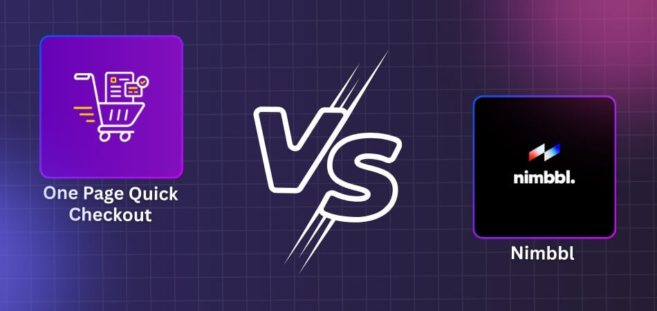 Nimbbl Vs One Page Quick Checkout for WooCommerce 
