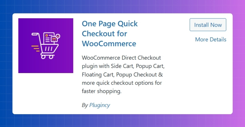One Page Quick Checkout for WooCommerce