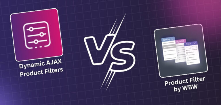 Product Filter by WBW vs. Dynamic AJAX Product Filters