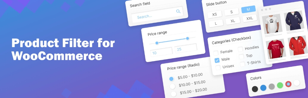 Product Filter by WBW