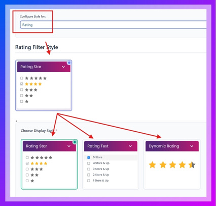 Style and Customize the Rating Widget