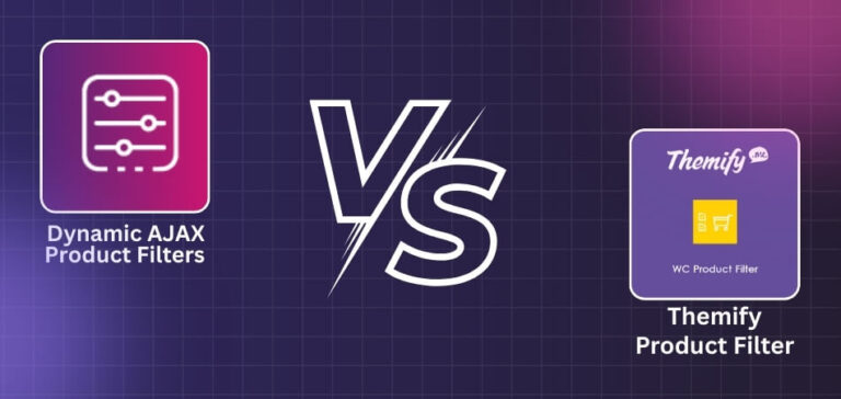 Themify Product Filter vs. Dynamic AJAX Product Filters - comparison