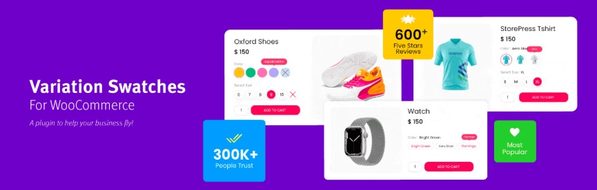 Variation Swatches for WooCommerce