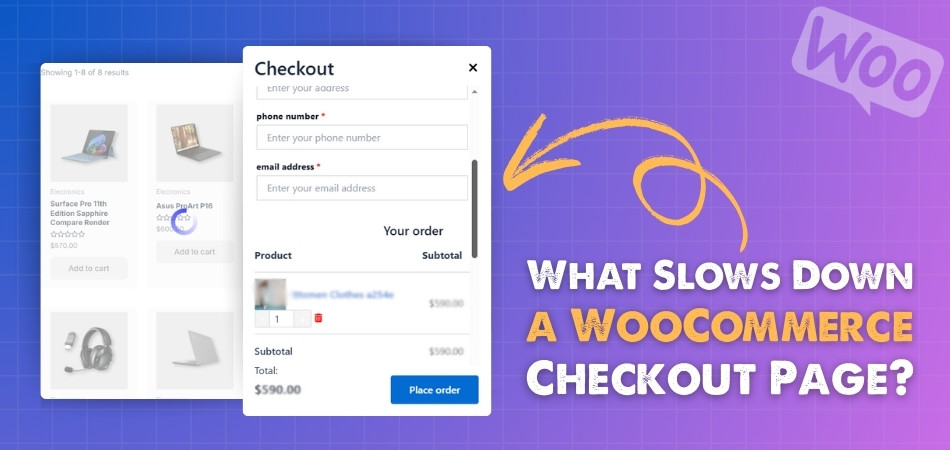 What Slows Down a WooCommerce Checkout Page?
