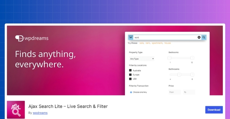 What is Ajax Search Lite