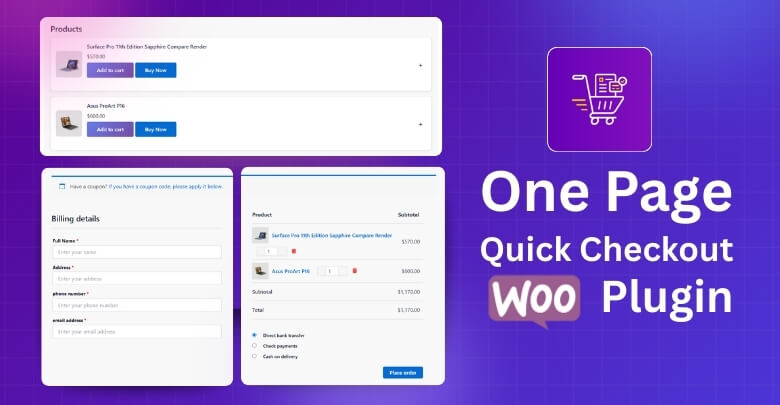 Why One Page Quick Checkout Is the Smarter Choice