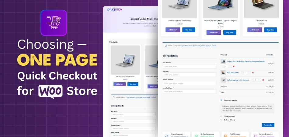 Why One Page Quick Checkout is the Right Pick for Your Store