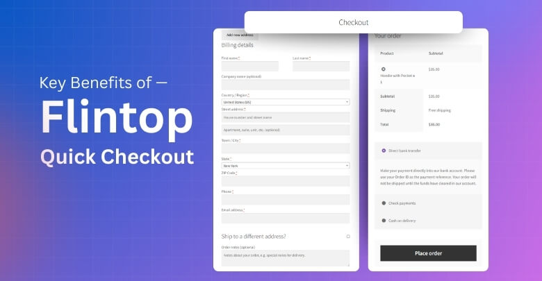 Why Should You Choose Flintop Quick Checkout