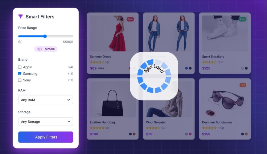 How Do Ajax Filters Improve Sidebar Brand Filtering in WooCommerce