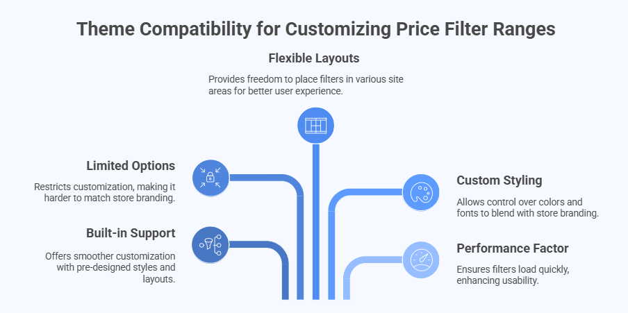 What Role Does Theme Compatibility Play in Customizing Price Filter Ranges
