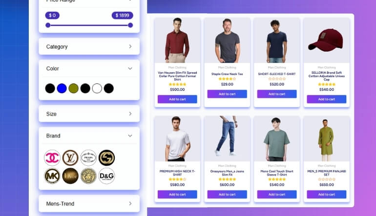 Where Should You Display Brand Logos in WooCommerce Brand Filters