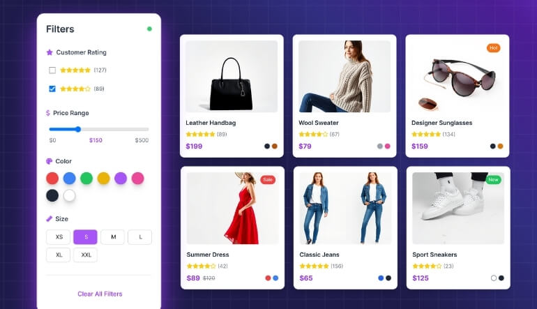 Can WooCommerce Size Filter Work With Other Filters
