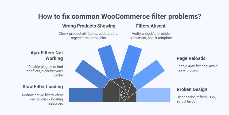 Common WooCommerce Filter Problems and How to Fix Them