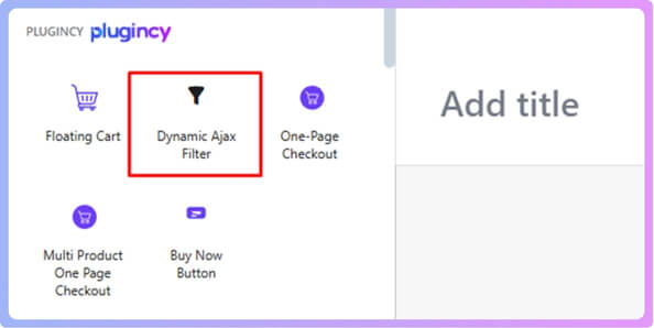 Displaying Filters on Your Store With a Page Builder