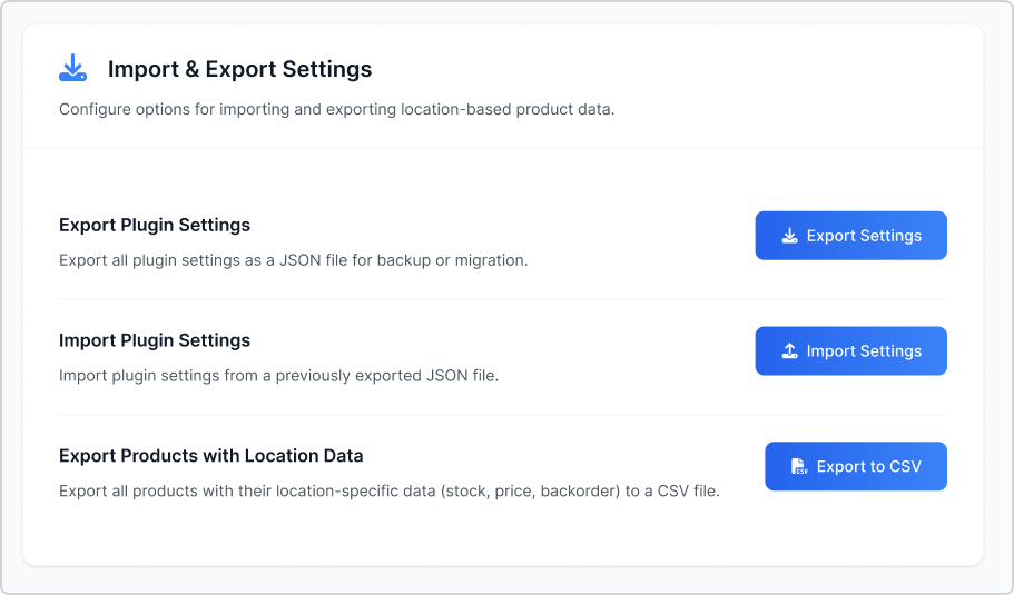 Excel Inventory Stock Imports & Exports Excel Inventory Stock Imports & Exports
