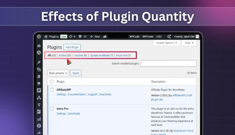 How Plugin Quantity Affects WooCommerce Performance