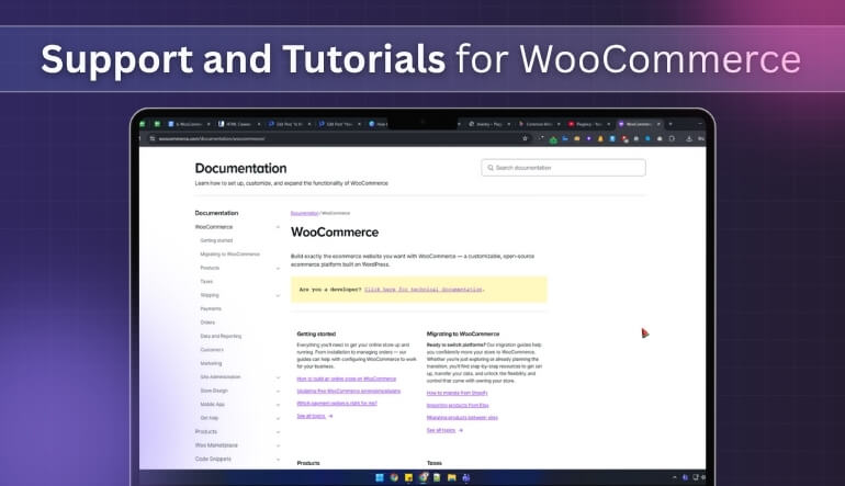 How to Find Support and Tutorials for WooCommerce Beginners