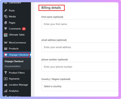 Simplify and Personalize the Checkout Form