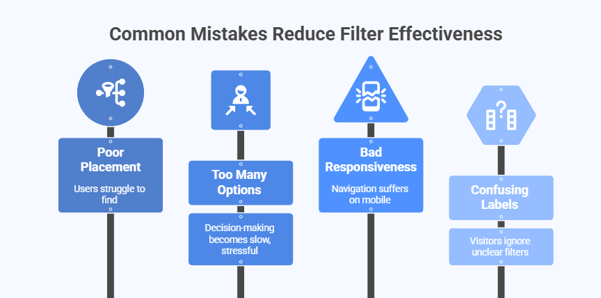 What Common Mistakes Reduce the Effectiveness of Category Filters