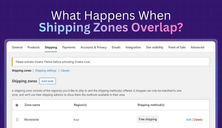 What Happens When Shipping Zones Overlap