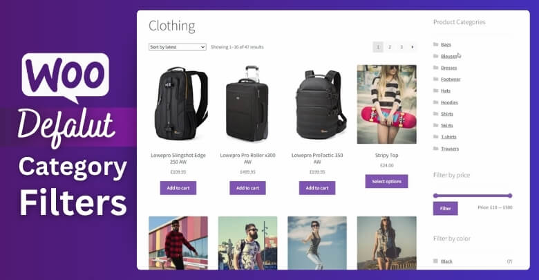 Where Do WooCommerce Category Filters Appear by Default