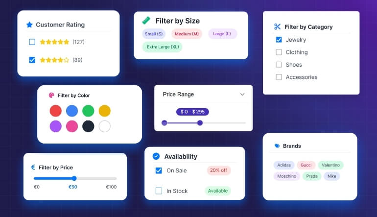 Which Product Filter Do Customers Use the Most