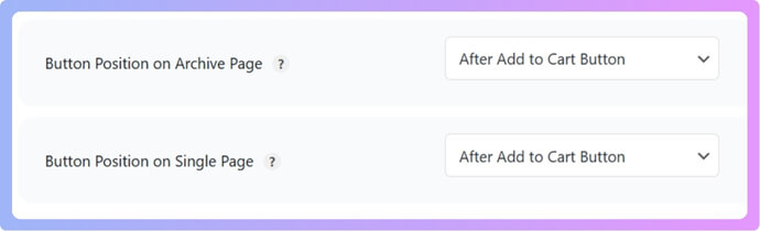 select the After Add to Cart Button