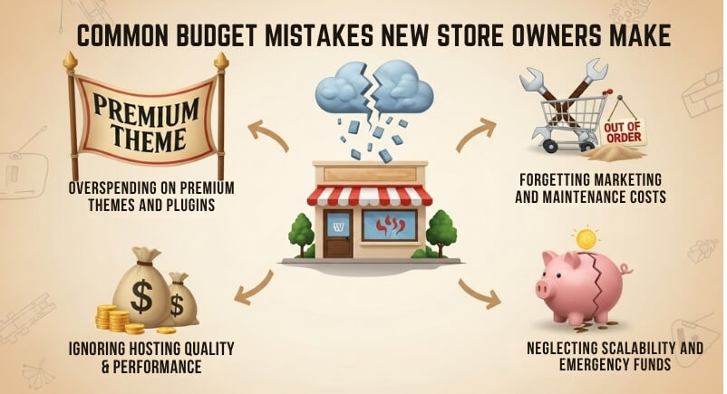 Common Budget Mistakes New Store Owners Make