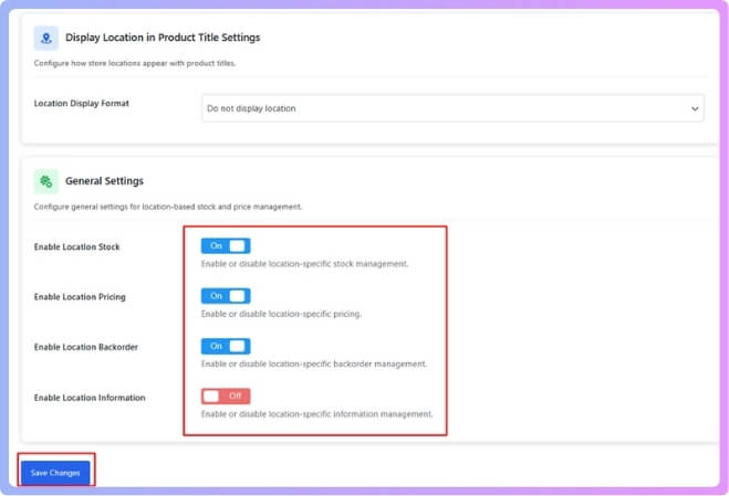 Configure General Settings