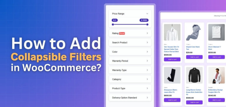How to Add Collapsible Filters in WooCommerce