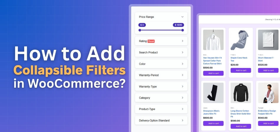 How to Add Collapsible Filters in WooCommerce