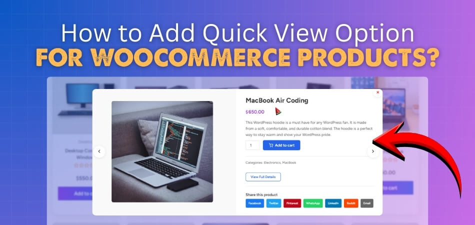 How to Add Quick View Option for WooCommerce Products