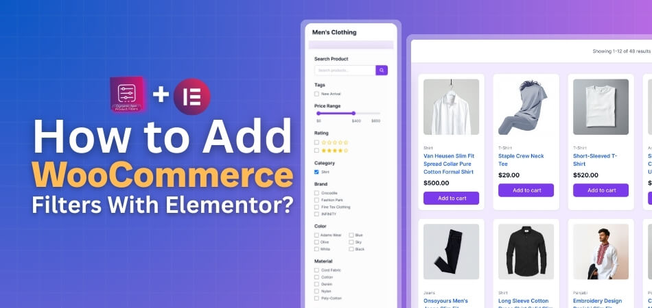 How to Add WooCommerce Product Filters With Elementor