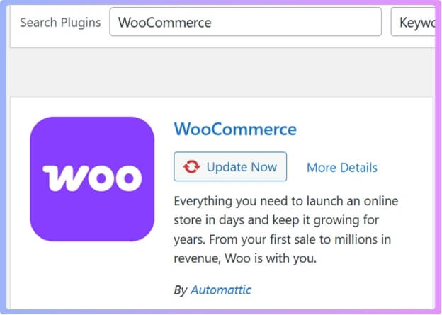 Install the WooCommerce Plugin