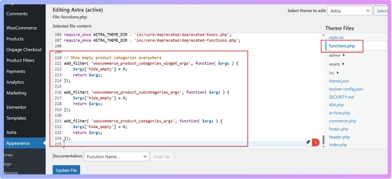 Paste the code snippet there.