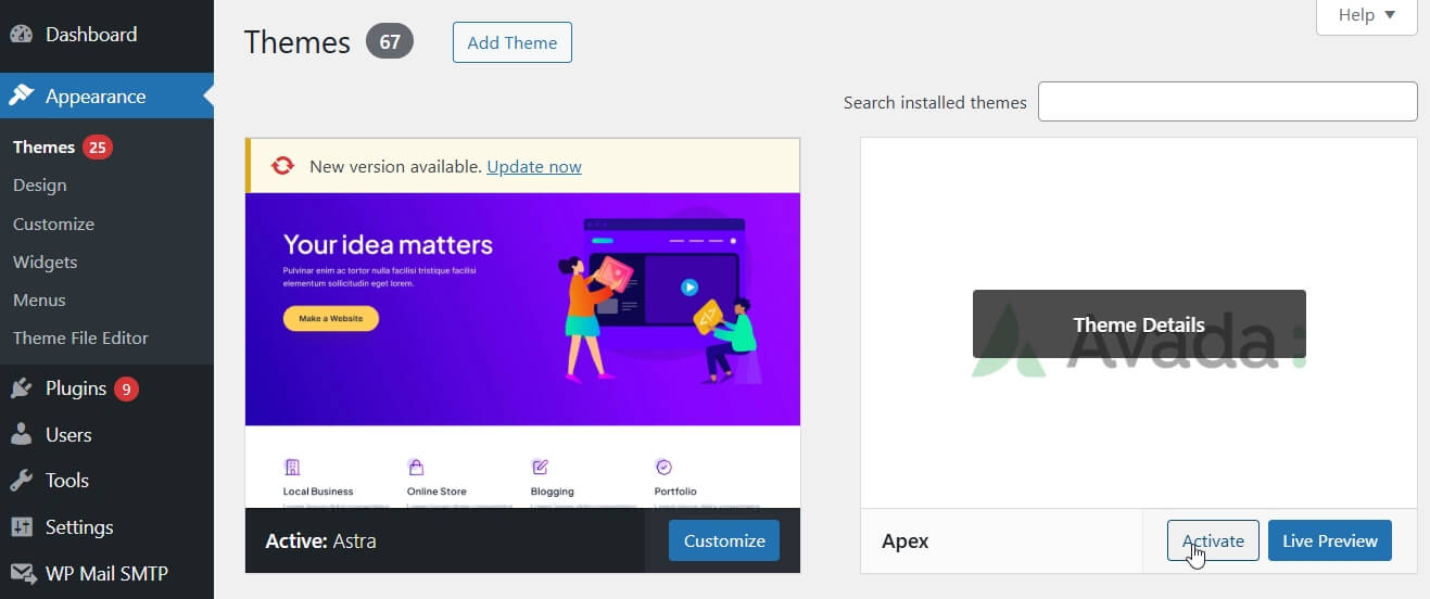Theme Compatibility Issues check and fix