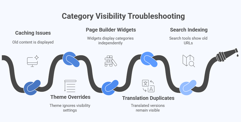 Troubleshooting - Why Is My Category Still Visible