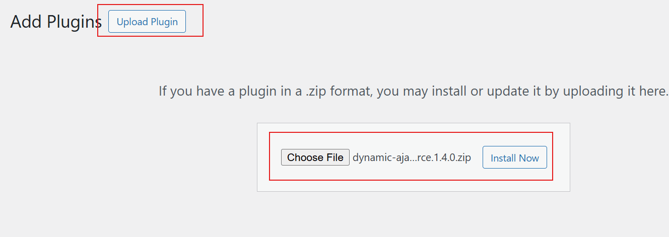 Upload Pro version of Dynamic Ajax Product Filters Plugin