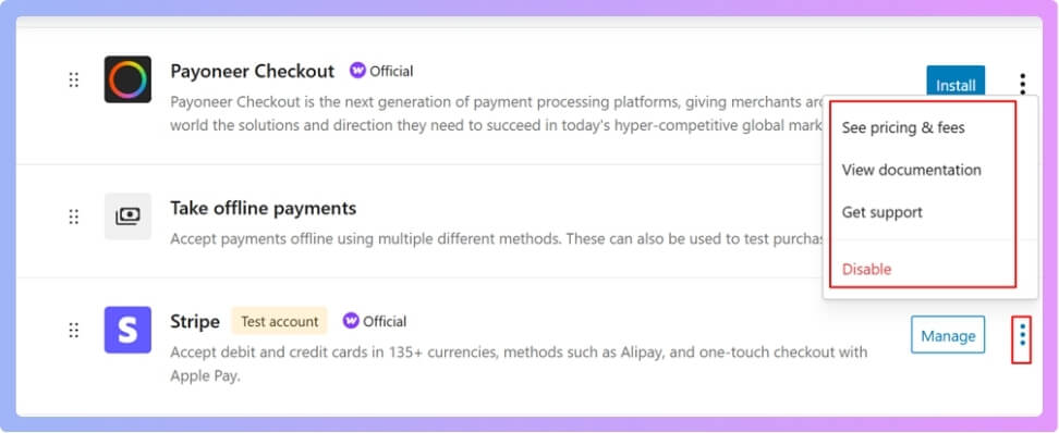 Verify Payment Gateway Settings