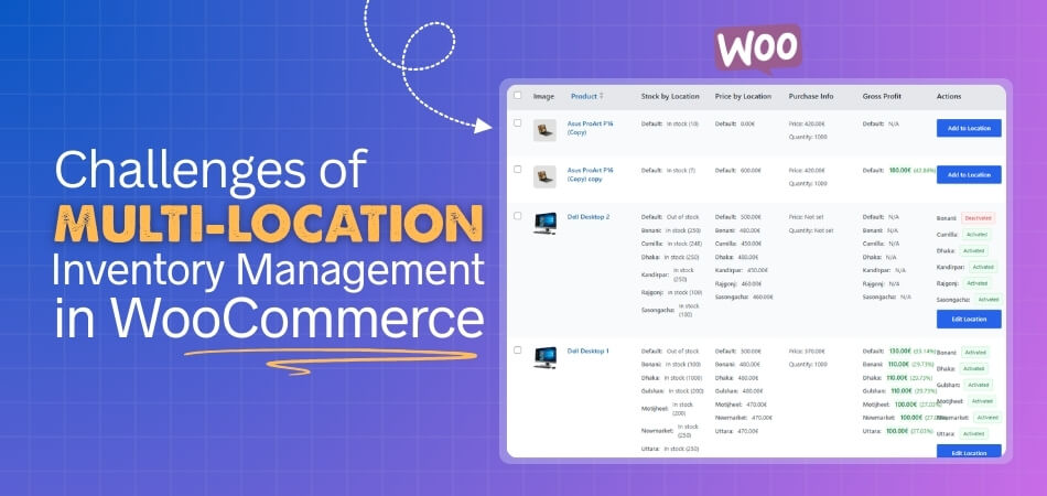 What Are the Challenges of Multi-location Inventory Management in WooCommerce