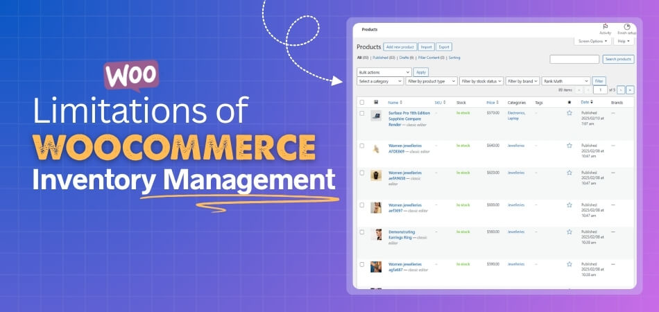 What Are the Limitations of WooCommerce Inventory Management