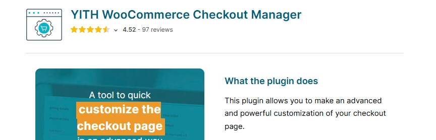 YITH WooCommerce Checkout Manager