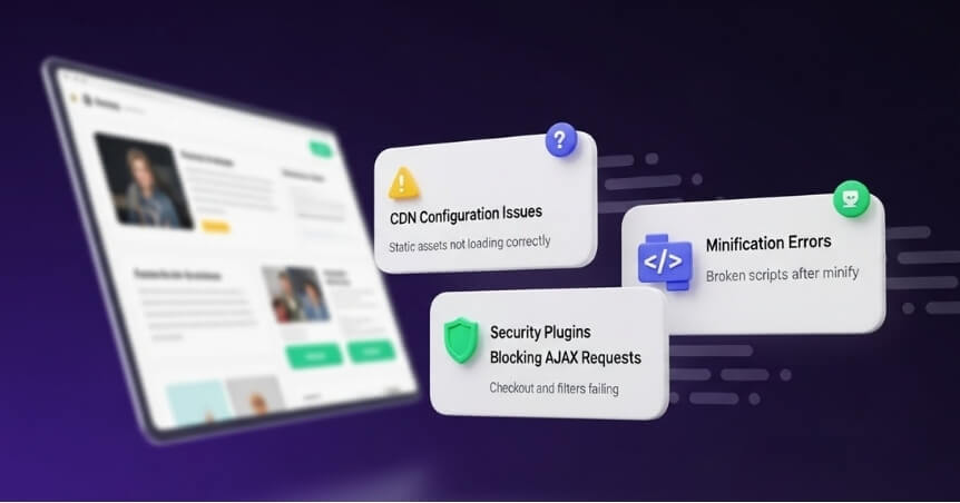 CDN, Minification, and Security Plugins Blocking AJAX Request