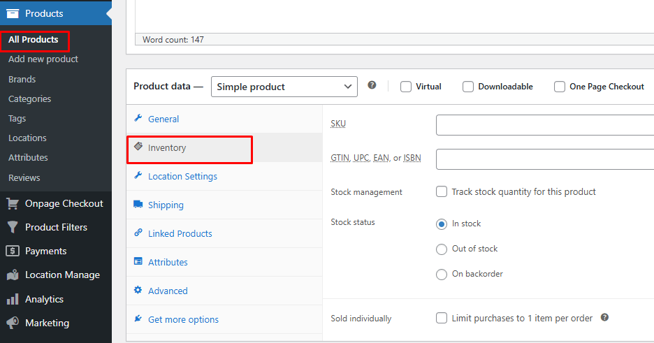 Enable Inventory and Add Location-Based Pricing