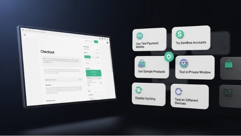 How to Test the Checkout Flow Without Real Orders