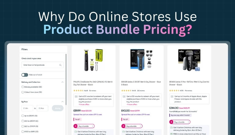 Why Do Online Stores Use Product Bundle Pricing