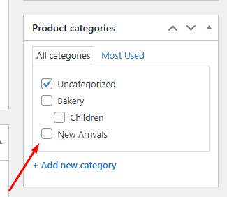 Assign products manually