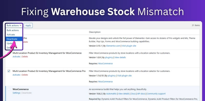 Common Causes and Fixes for Warehouse Stock Mismatch